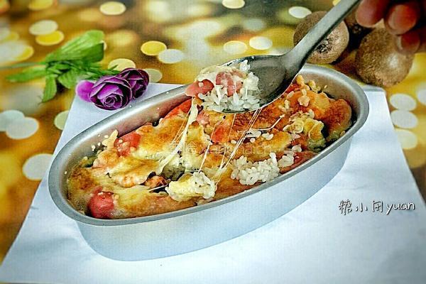 原味芝士焗饭的做法图解14