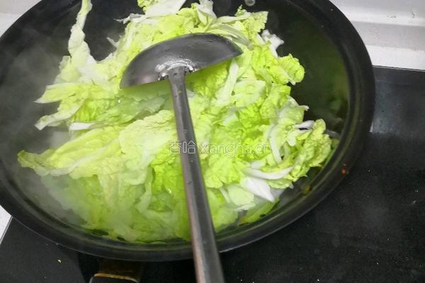 酸辣白菜的做法图解5