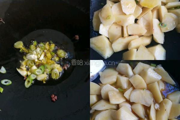 鲍鱼炖土豆的做法图解3