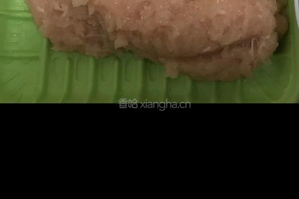 鸡胸肉蔬菜丸子的做法图解1