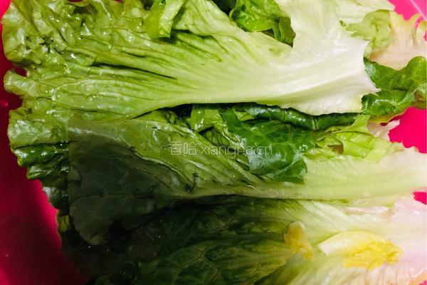 蚝油生菜的做法图解1