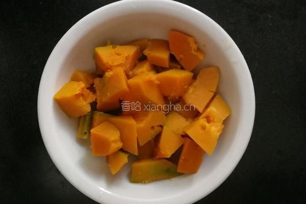 香煎南瓜饼的做法图解1