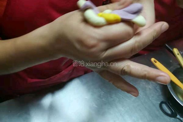 绣球馒头的做法图解10