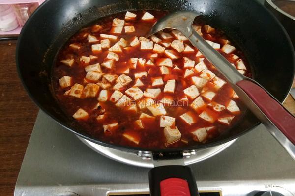 麻婆豆腐的做法图解4
