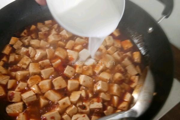 麻婆豆腐的做法图解5