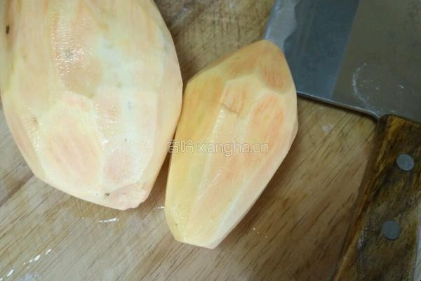 糯米红薯烙饼的做法图解1