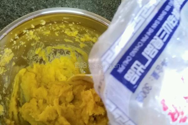 糯米红薯烙饼的做法图解4