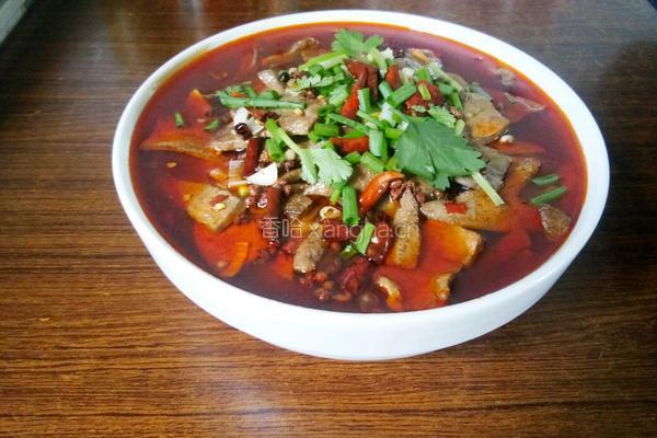 水煮猪肝的做法图解6