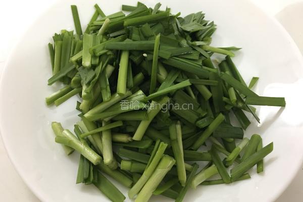 韭菜炒鸡蛋的做法图解3