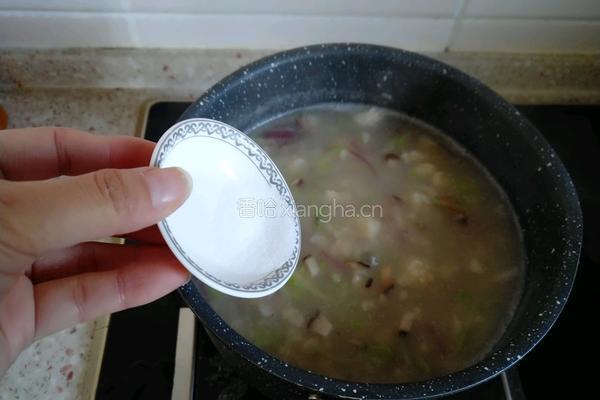 佛手扇贝海鲜汤的做法图解12