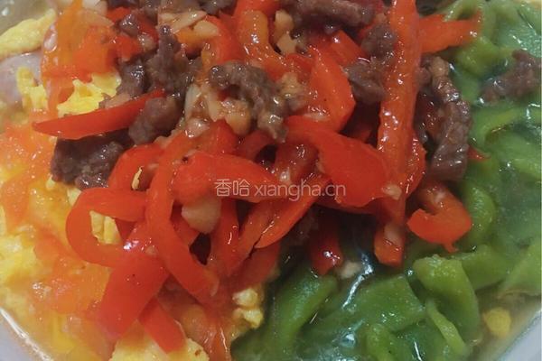 手工菠菜牛肉臊子面