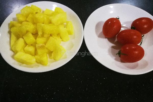 菠萝鸡丁披萨的做法图解4