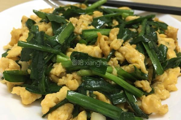韭菜炒鸡蛋的做法图解12