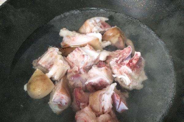 黄豆焖猪脚的做法图解4
