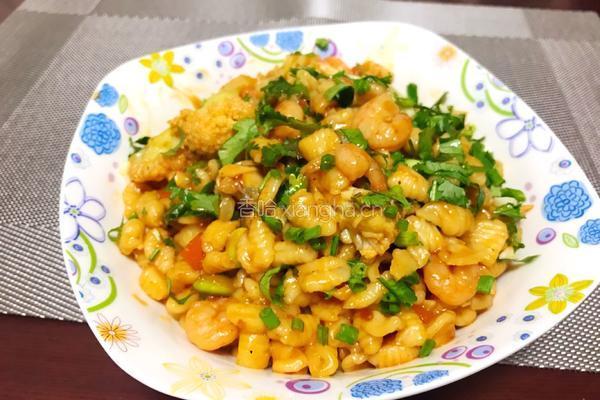 海鲜焖麻食的做法图解11