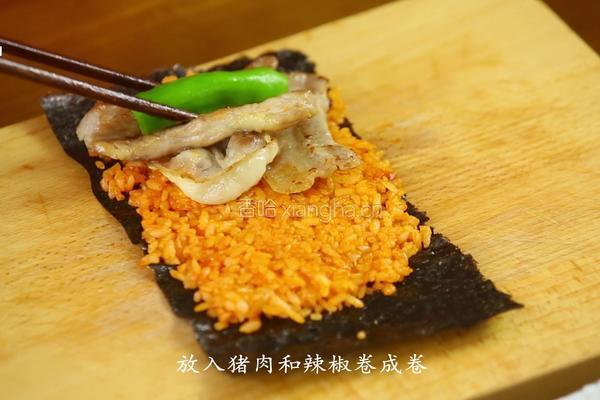 韩式猪肉紫菜卷饭这样做才好吃的做法图解7