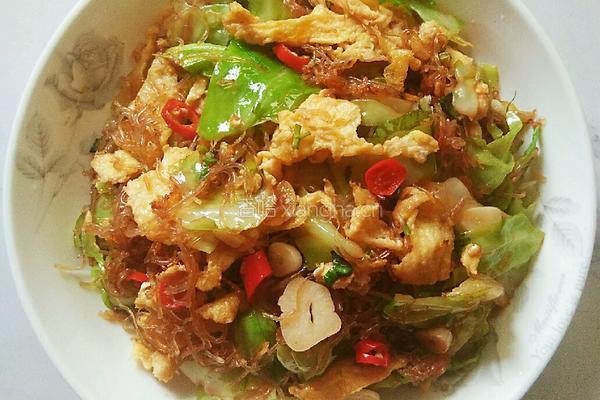包菜炒粉丝的做法图解14