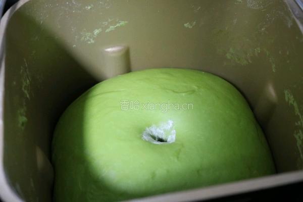 抹茶蜜豆土司的做法图解5