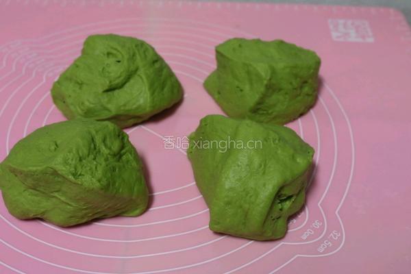 抹茶蜜豆土司的做法图解6