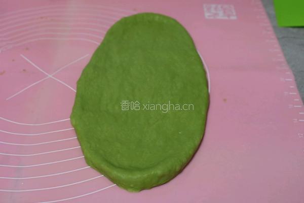 抹茶蜜豆土司的做法图解8