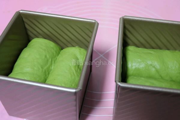抹茶蜜豆土司的做法图解11