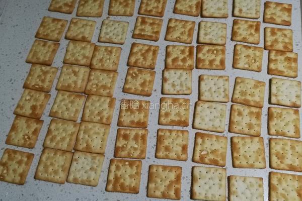 抹茶蜜豆牛扎饼干的做法图解6