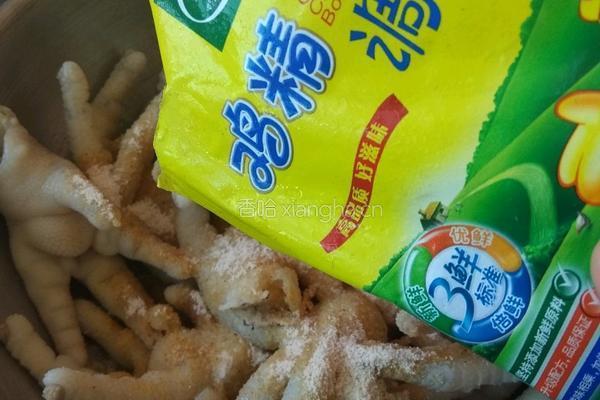 盐焗鸡爪的做法图解5