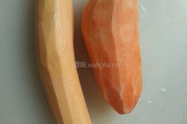 红薯丸子的做法图解1
