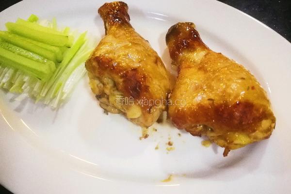 椰丝鸡腿的做法图解14