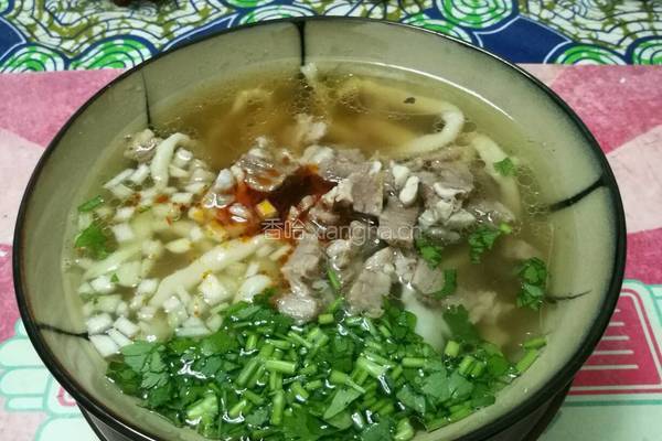清汤牛肉面的做法图解14