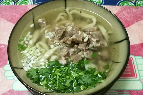 清汤牛肉面的做法图解13