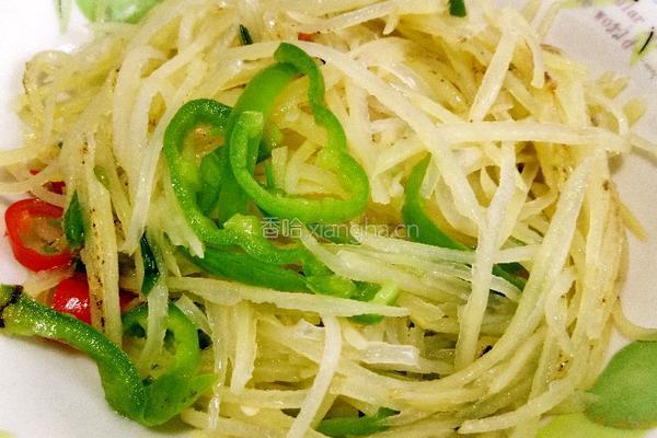 青椒土豆丝的做法图解11