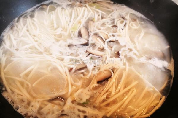 香菇面的做法图解12