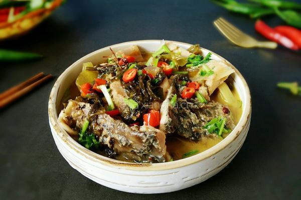 快手酸菜鱼的做法图解14