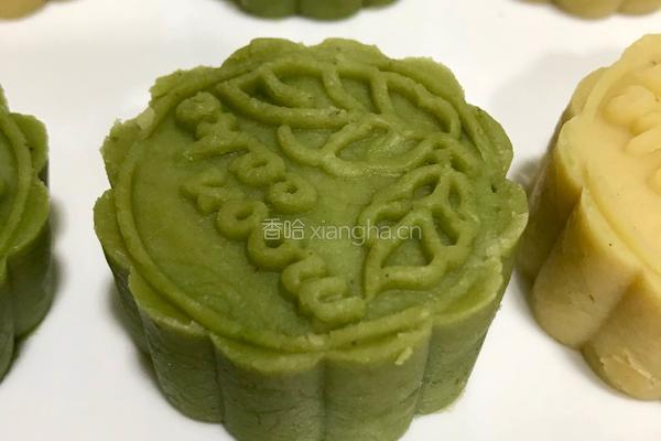 抹茶绿豆糕的做法图解9