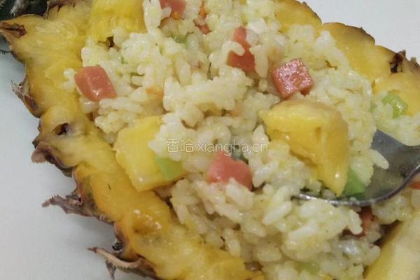 菠萝炒饭的做法图解9