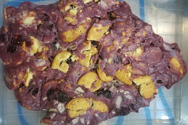 紫薯雪花酥的做法图解4