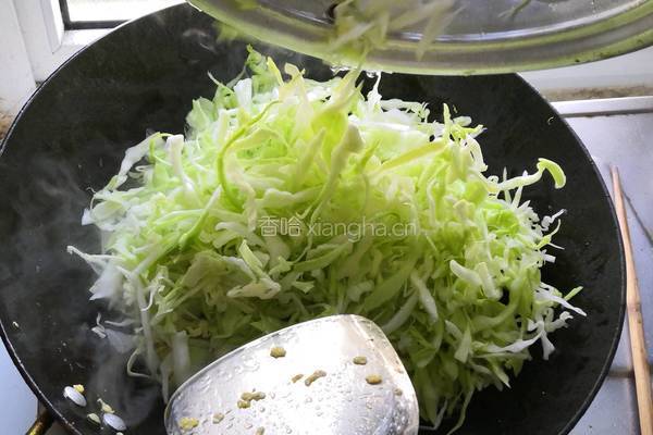 包菜炒鸡蛋的做法图解11