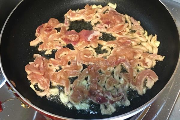 辣椒炒肉的做法图解3