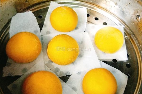 橘子馒头的做法图解5