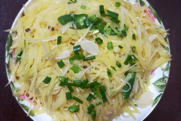 炒土豆丝的做法图解6