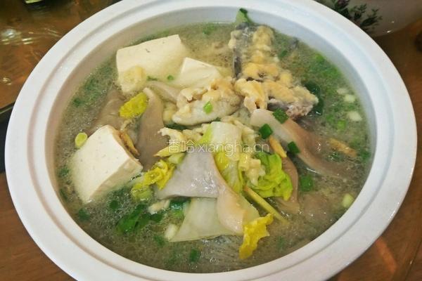 平菇豆腐滑鲶鱼的做法图解7