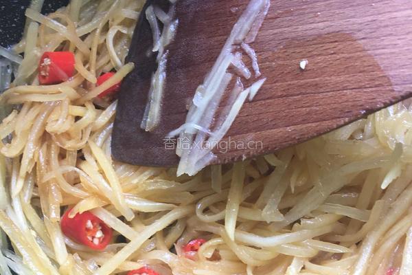 酸辣土豆丝的做法图解6