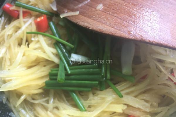 酸辣土豆丝的做法图解7