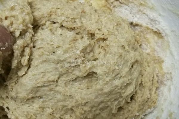纯手工全麦面包再尝试的做法图解4