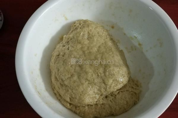 纯手工全麦面包再尝试的做法图解8