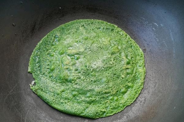 菠菜小煎饼的做法图解6