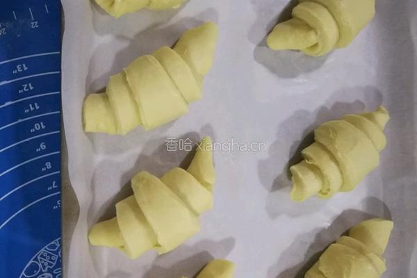 脆皮可颂（羊角包）的做法图解12