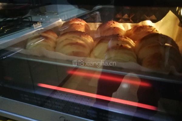 脆皮可颂（羊角包）的做法图解14