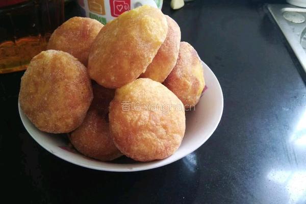 猪肉馅南瓜饼的做法图解4